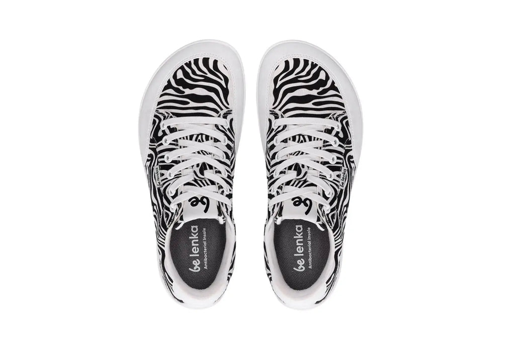 Be Lenka - Rebound Zebra - Lonetas barefoot de cebra para mujer