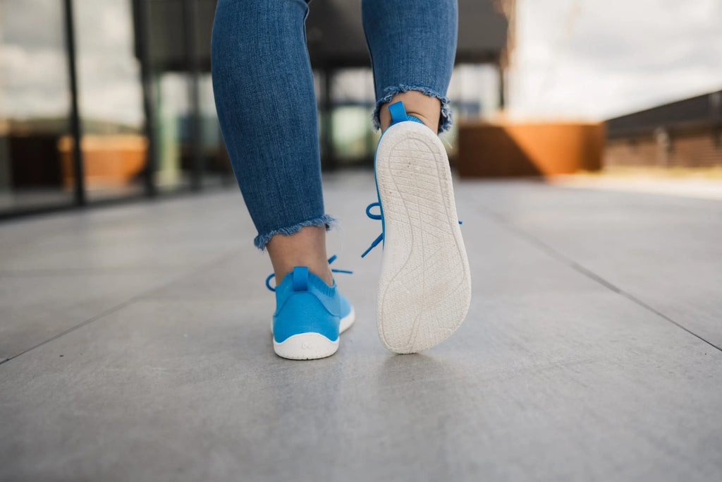 Be Lenka - Stride Blue & White - Zapatillas barefoot unisex azules
