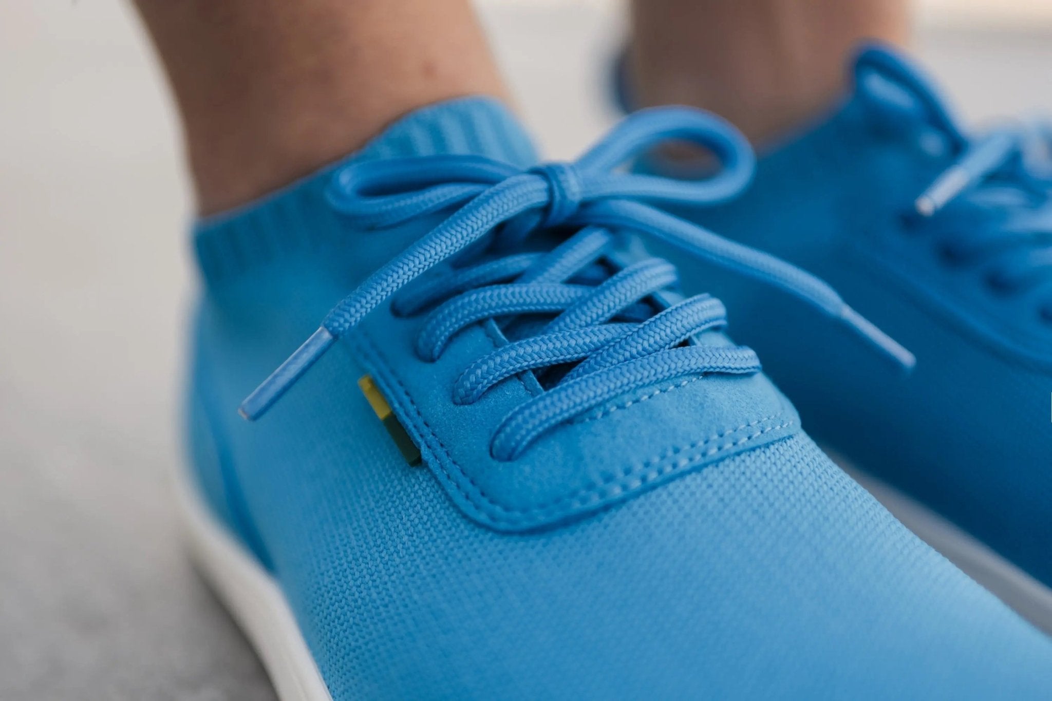 Be Lenka - Stride Blue & White - Zapatillas barefoot unisex azules