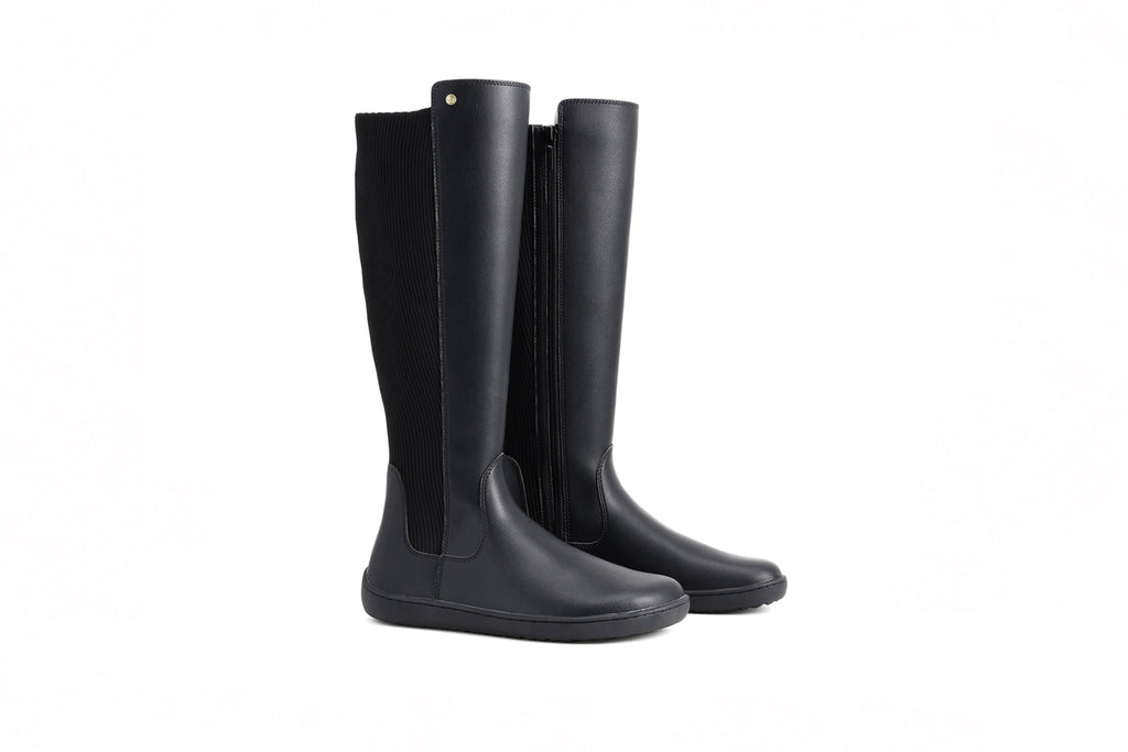 Be Lenka - Symphony Black - Botas altas barefoot