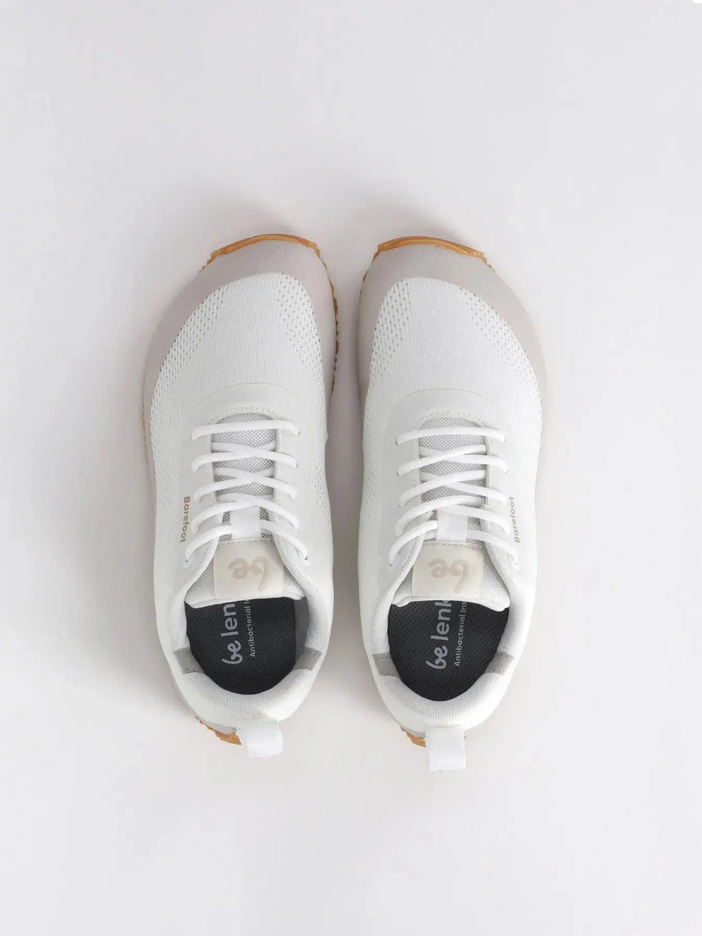 Be Lenka - Trailair Off White - Zapatillas barefoot para senderismo unisex
