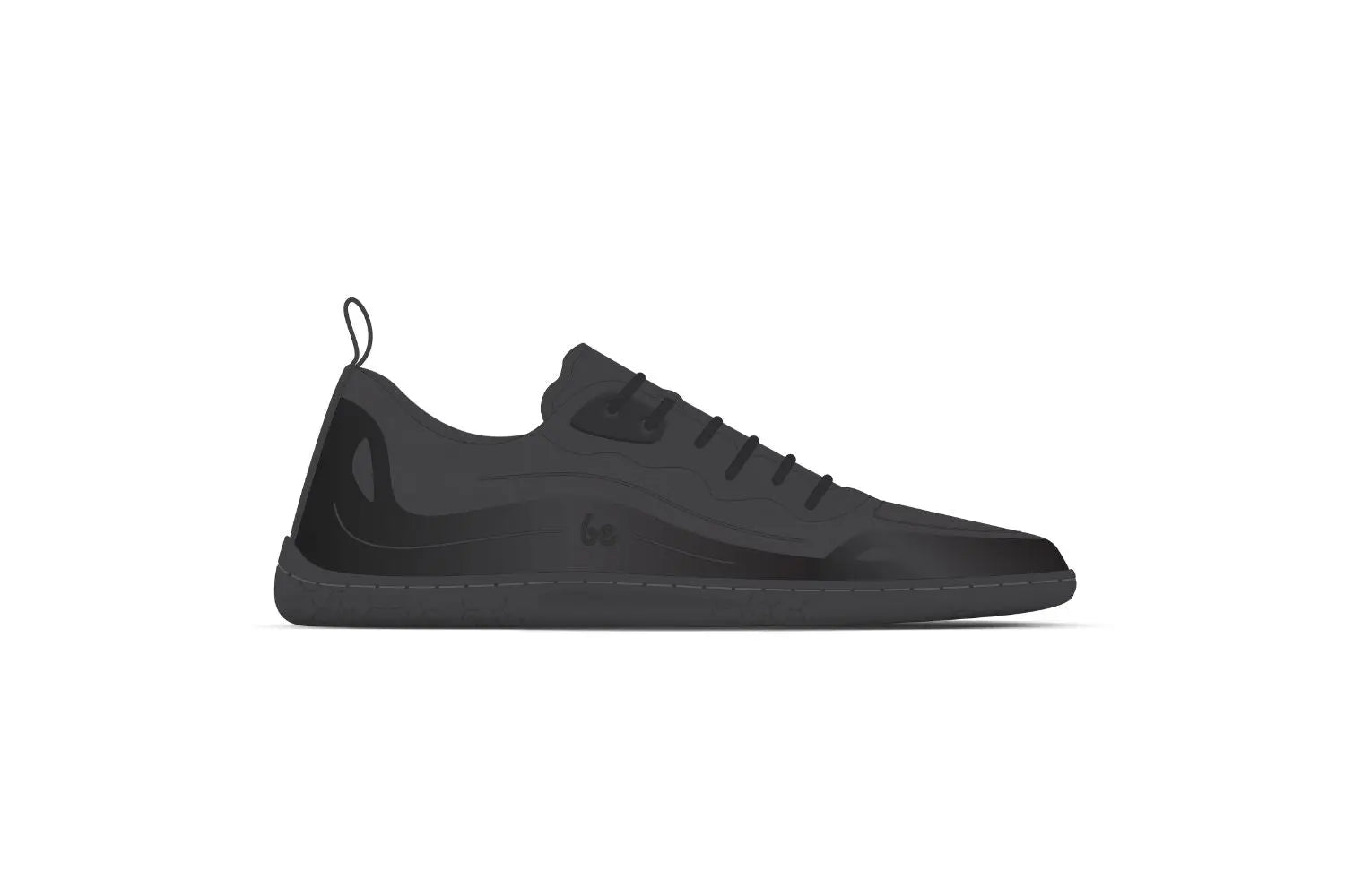 Be Lenka - Velocity All Black - Zapatillas barefoot unisex negras