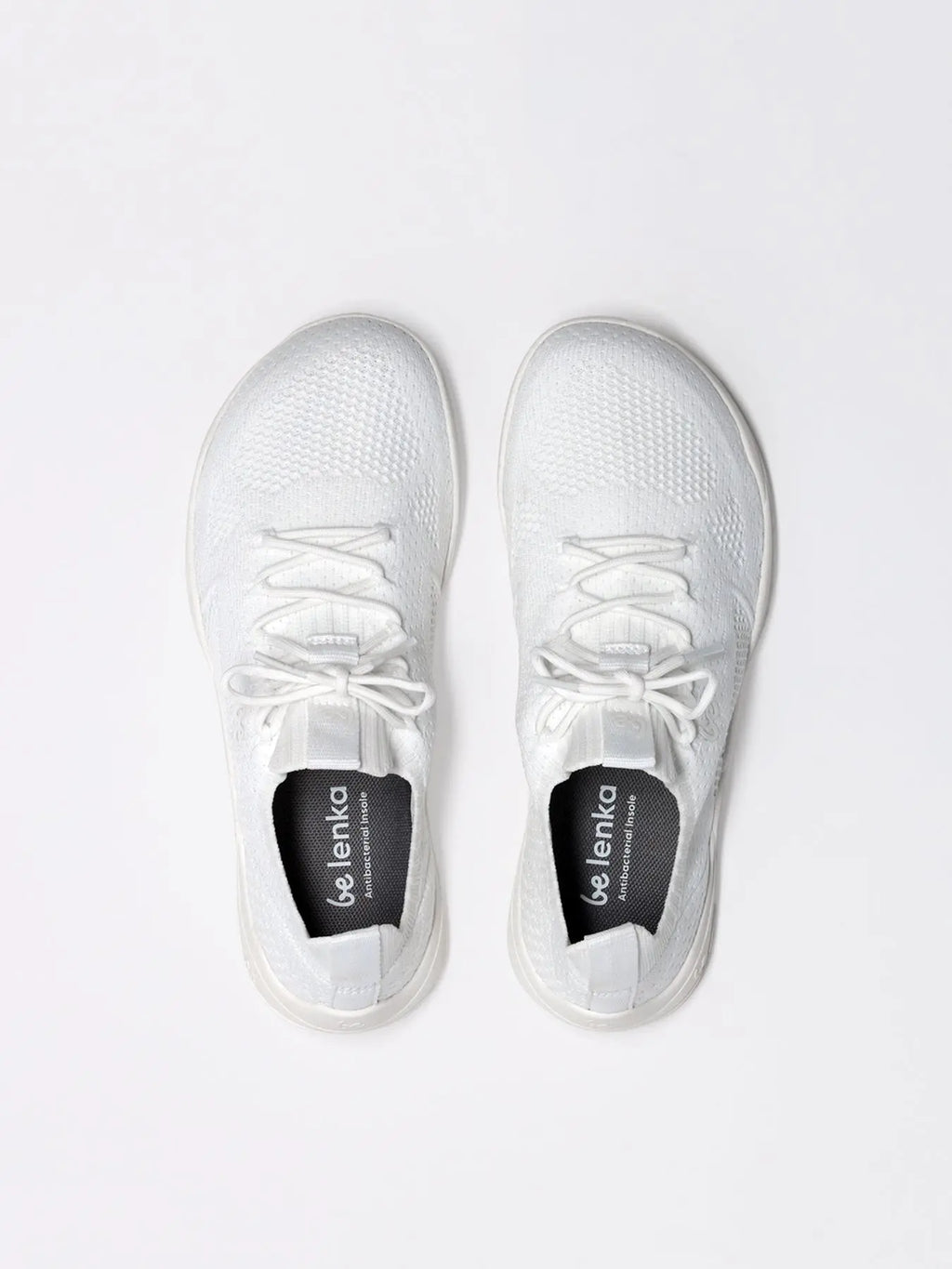 Be Lenka - Velore All White - Zapatillas barefoot unisex blancas