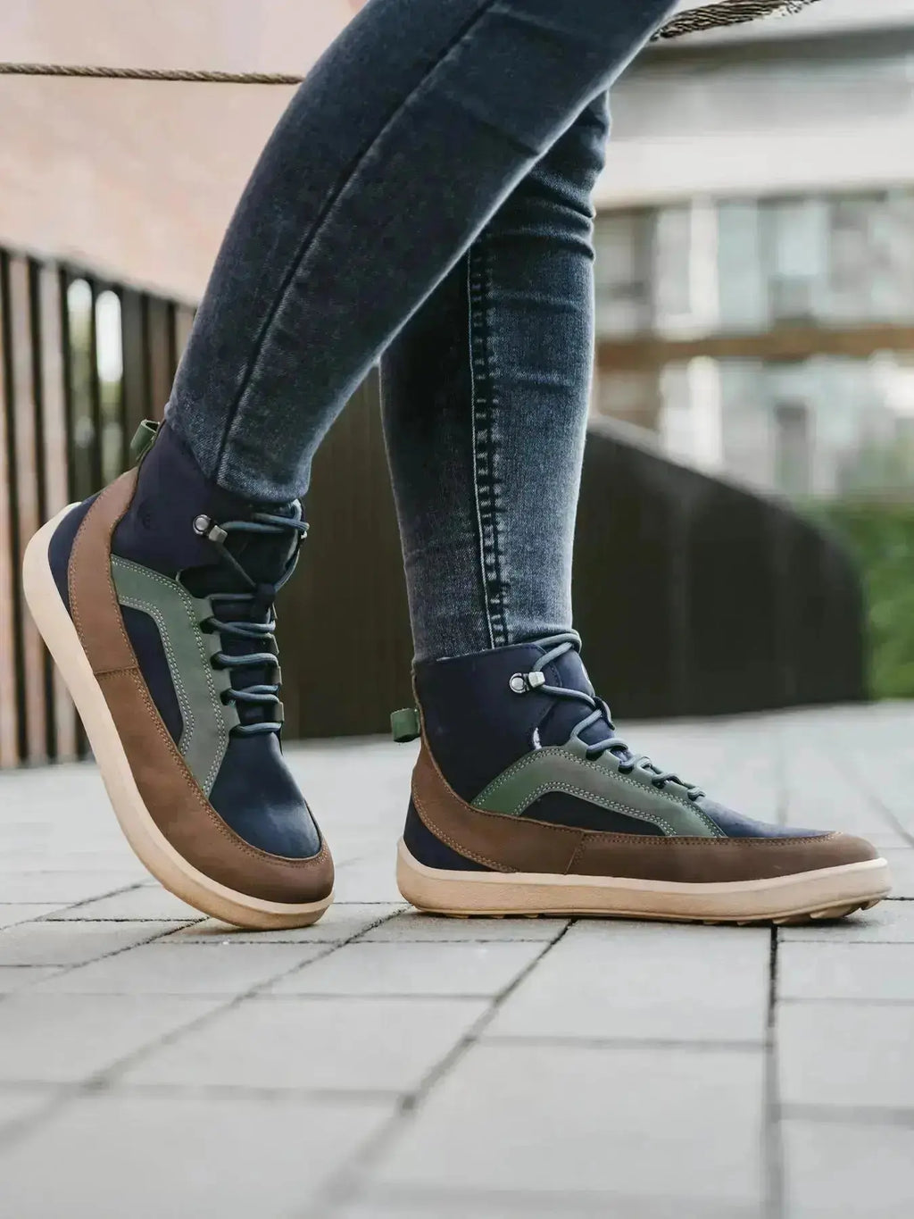 Be Lenka - York Marine, Marron et Beige - Bottines barefoot