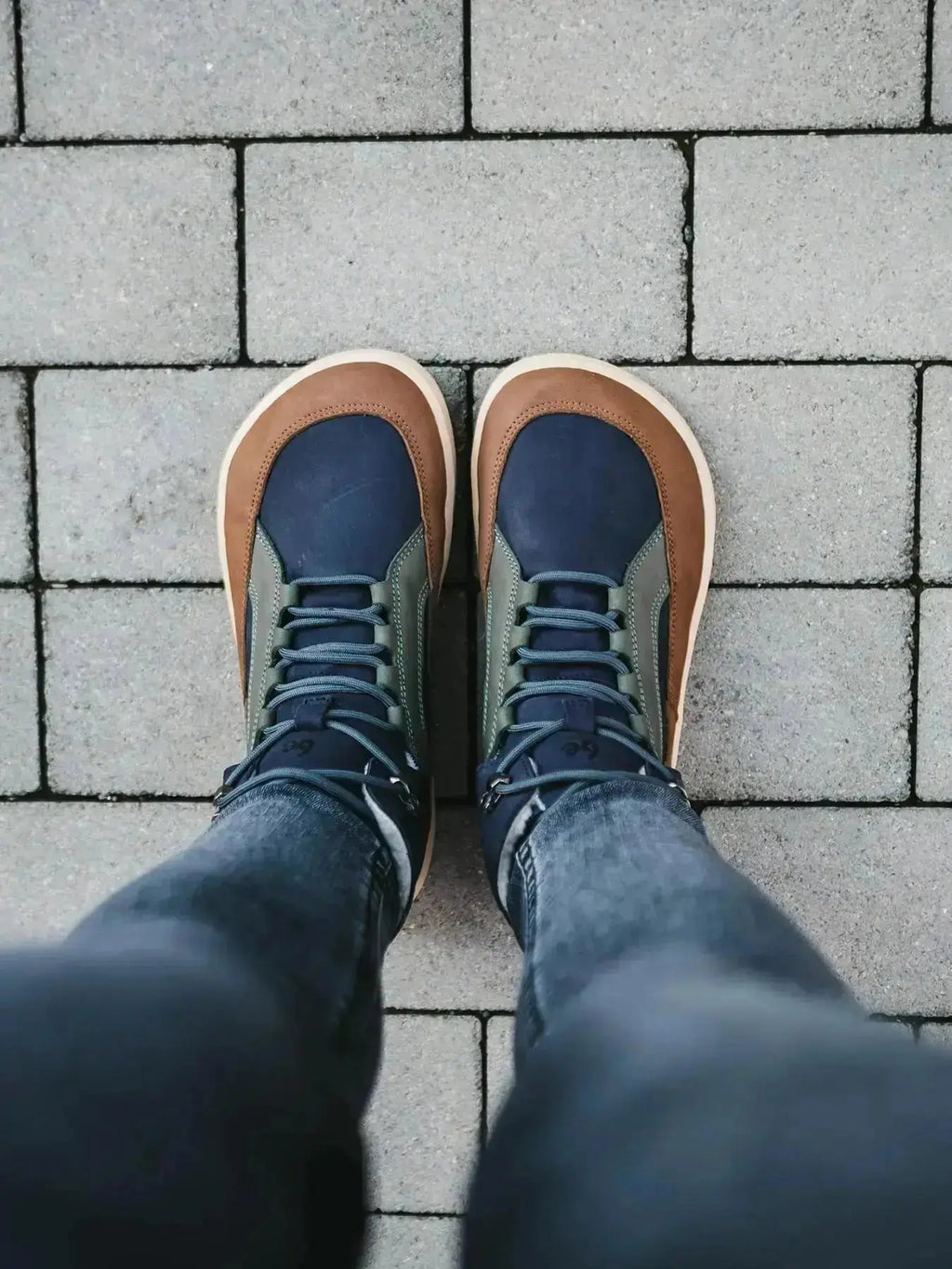 Be Lenka - York Marine, Marron et Beige - Bottines barefoot