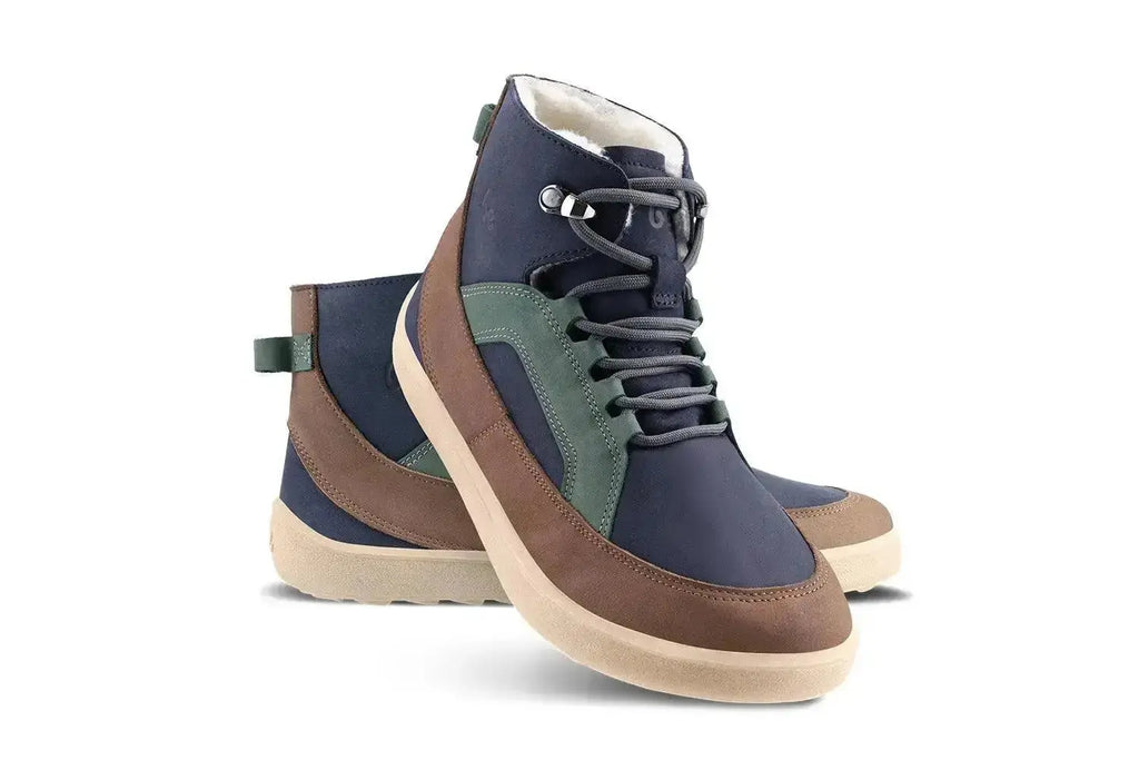 Be Lenka - York Navy, Brown & Beige - Botines barefoot T47