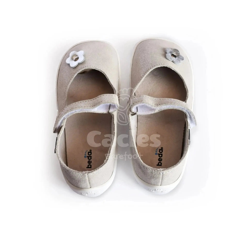 Beda - BF 0001/BA/K/TS Charlotte - Merceditas Respetuosas de niña blancas