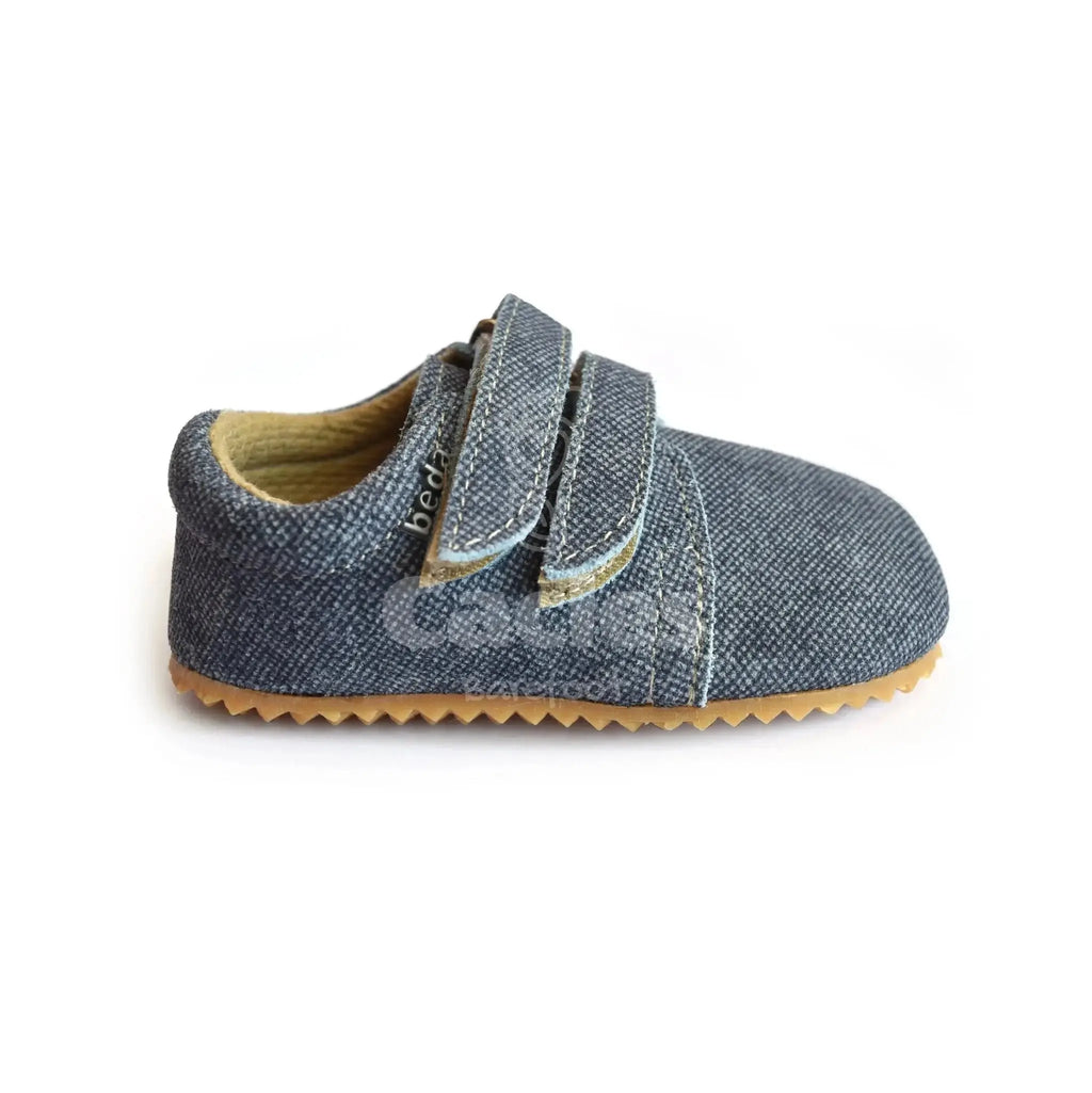 Beda - BF 060754/W/N Deni-s Zapatos Respetuosos de Primeros Pasos grises