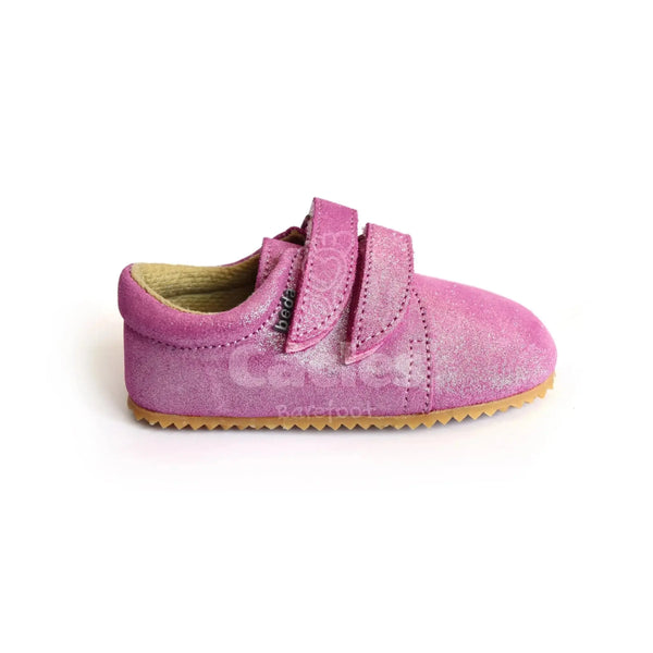 Beda - BF 060754/W/N Janette - Zapatos Respetuosos de Primeros Pasos rosas con brillo