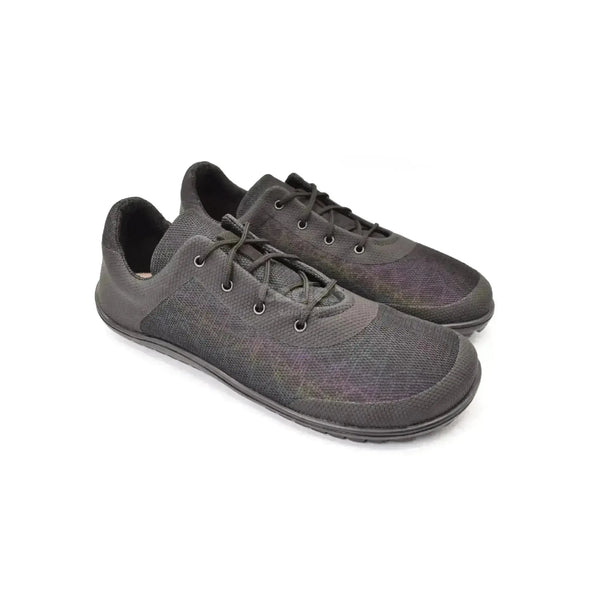 Beda - BF0002/SK daisy - Zapatillas Barefoot Veganas de Adulto Negras