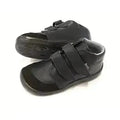 Beda barefoot - Just Black - botines barefoot infantiles con membrana negros