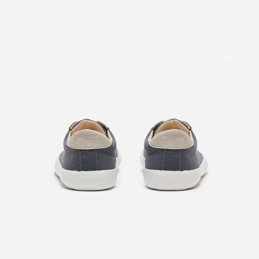 Bohempia - Felix Gris Foncé & Blanc - Baskets barefoot unisex