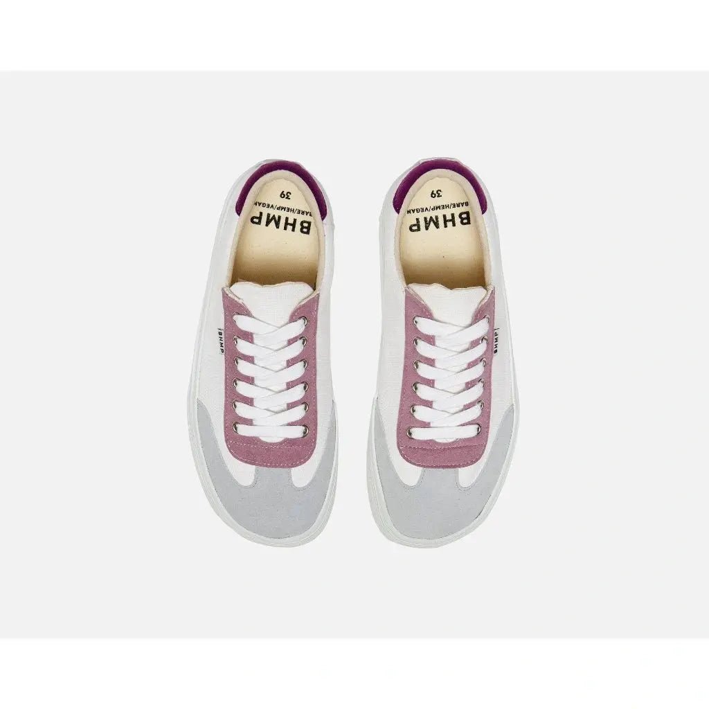 Bohempia - Felix Shell Purple - Sneakers barefoot para mujer morados y rosas
