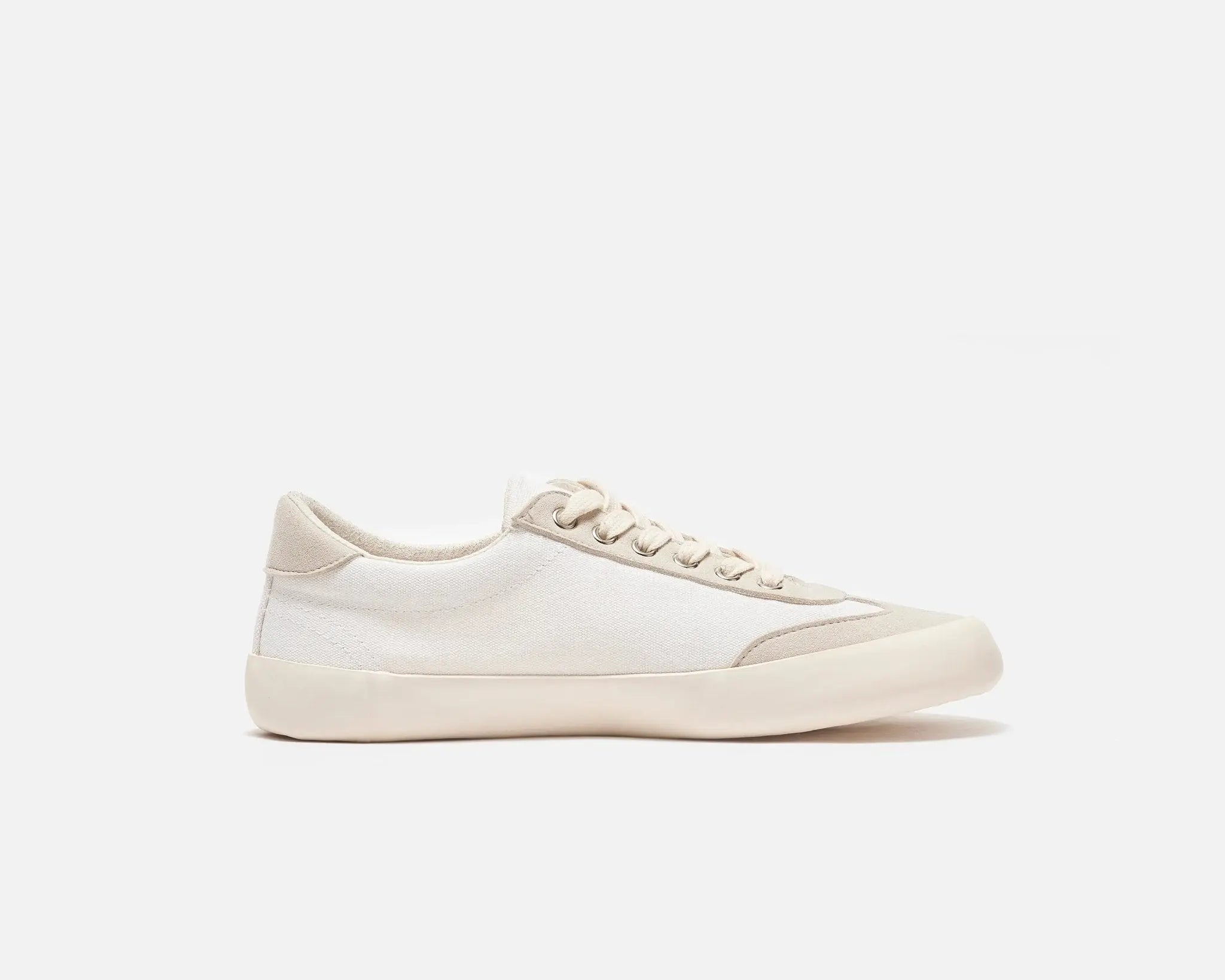 Bohempia - Felix White & Tan - Sneakers barefoot unisex blancos y beige