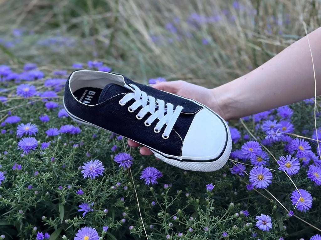 Bohempia - Herlik Black & White - Deportivas barefoot negras