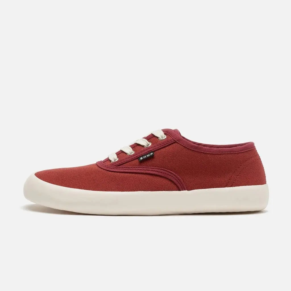 Bohempia - Kolda 2.0 Burgundy Tan - Baskets barefoot unisex