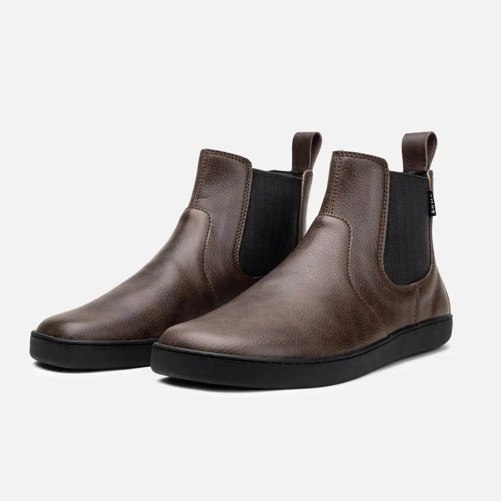 Bohempia - Chocolat noir Lumi - Bottines Chelsea Barefoot
