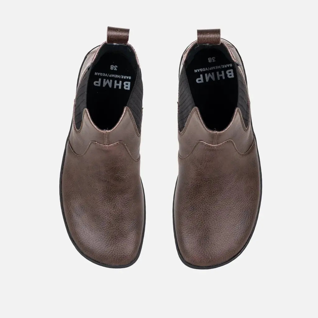 Bohempia - Chocolat noir Lumi - Bottines Chelsea Barefoot