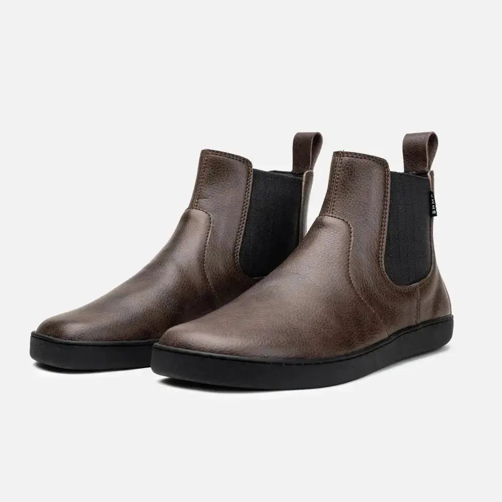 Bohempia - Chocolat noir Lumi - Bottines Chelsea Barefoot