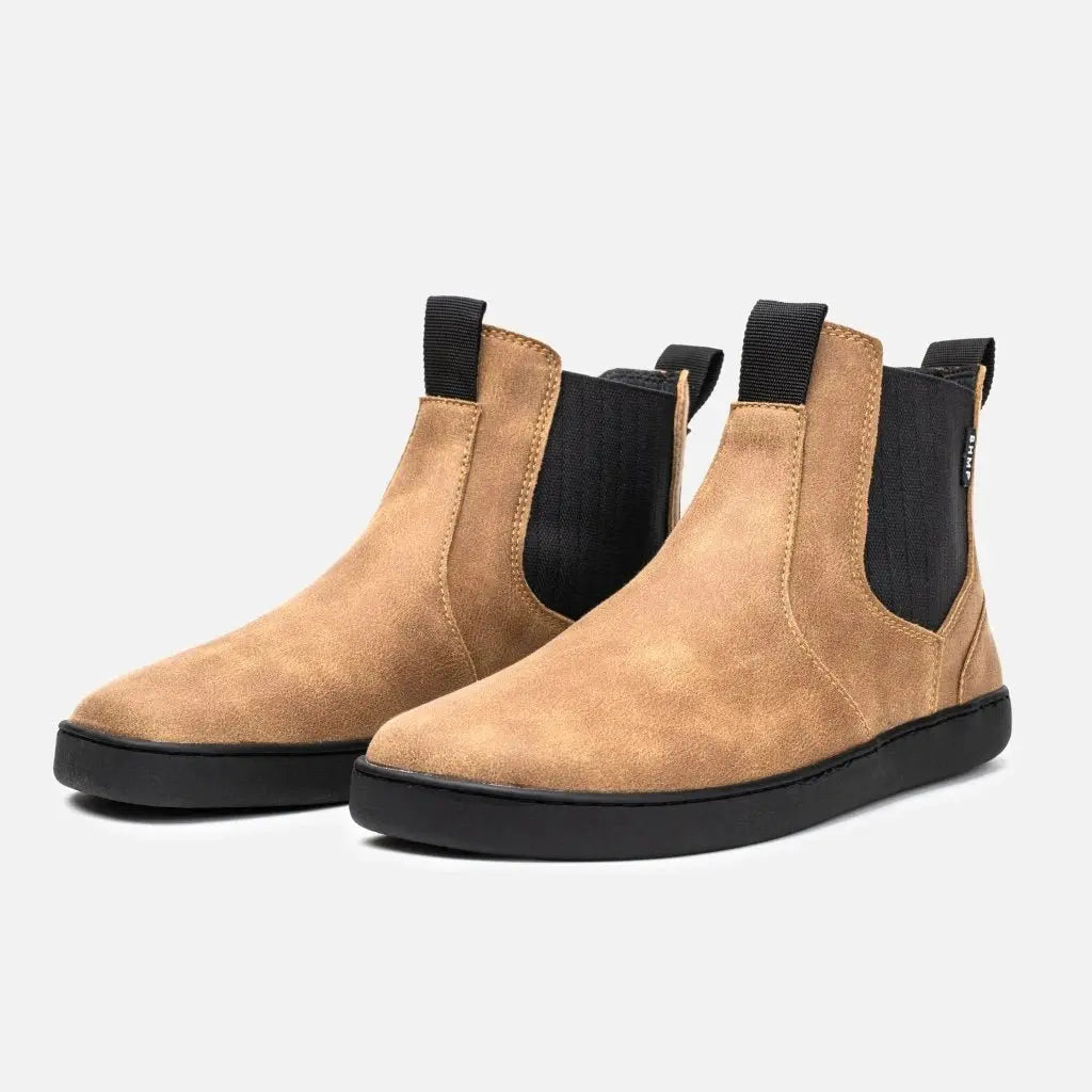 Bohempia - Titu Tobacco Brown - Botas Chelsea barefoot
