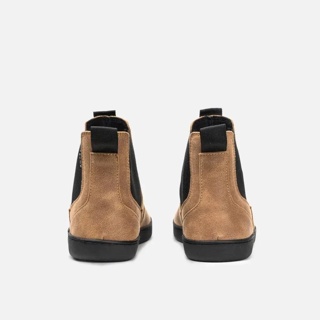Bohempia - Titu Tobacco Brown - Botas Chelsea barefoot