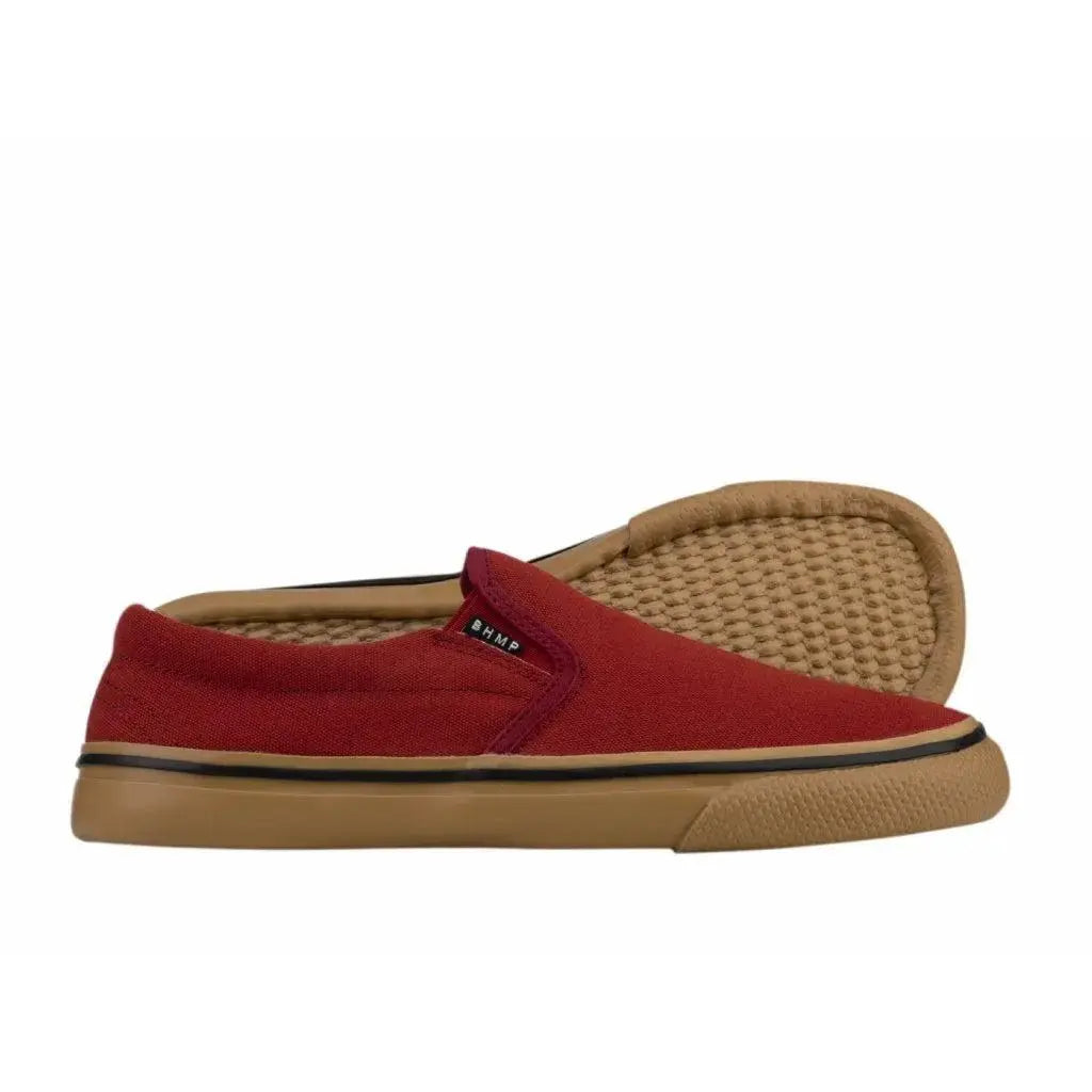 Bohempia - Velik Burgundy & Gum - Slip ons barefoot granate