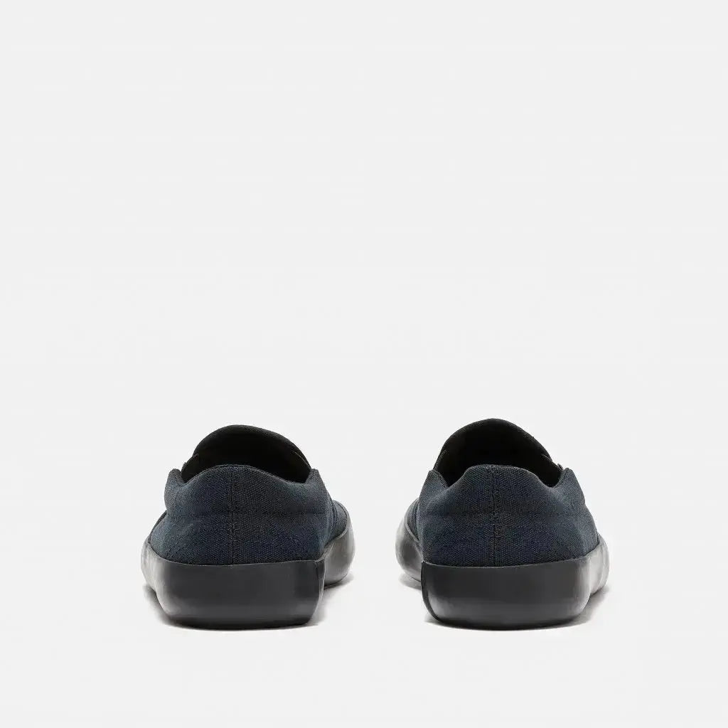 Bohempia Vikla 2.0 Black & Black - Zapatillas sin cordones barefoot unisex veganas negras
