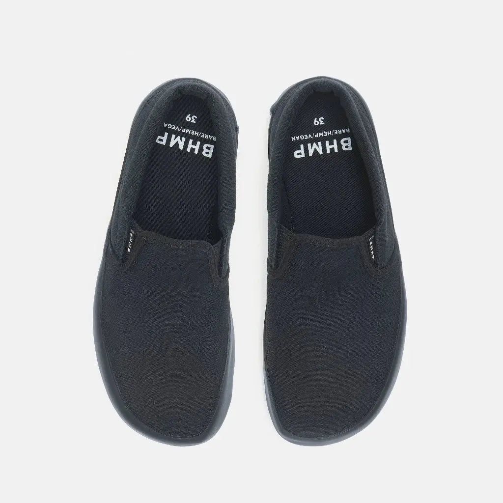 Bohempia – Vikla 2.0 Noir & Noir - Mocassins barefoot