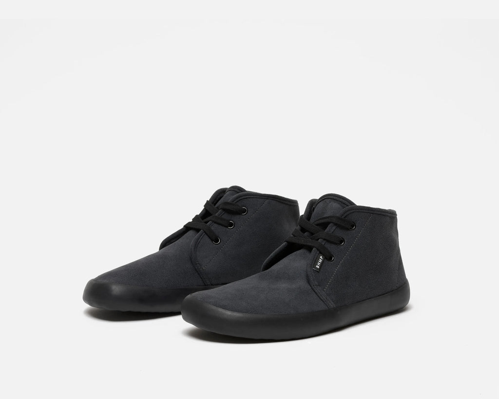 Bohempia - Zavid 2.0 Charcoal Black - Botines de cordones