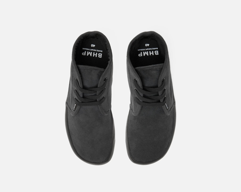 Bohempia - Zavid 2.0 Charcoal Black - Botines de cordones