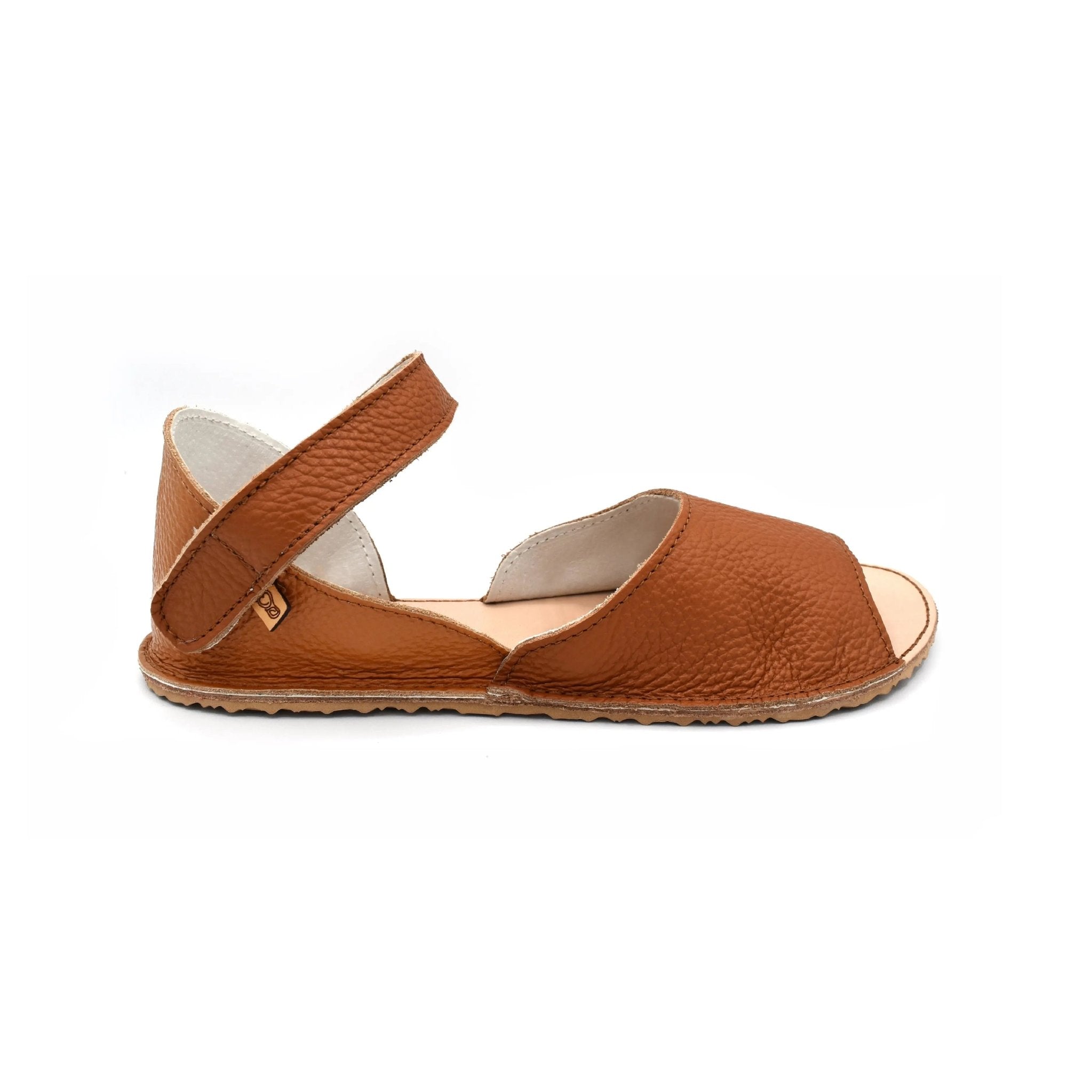 Cacles Barefoot - Akumal Hazelnut - Sandalias minimalistas marrones para mujer