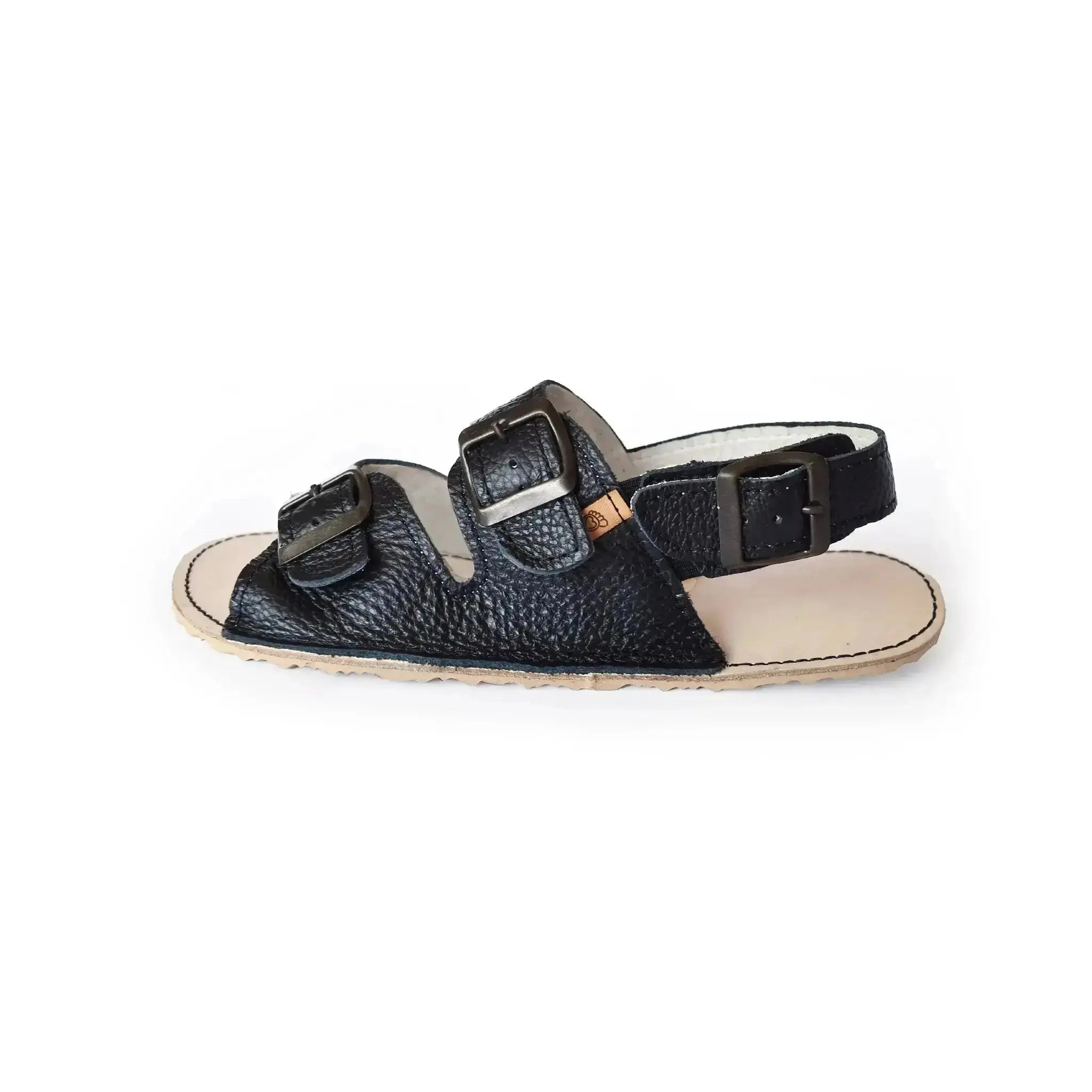 Cacles Barefoot - Cobá Black - Sandalias minimalistas negras para mujer