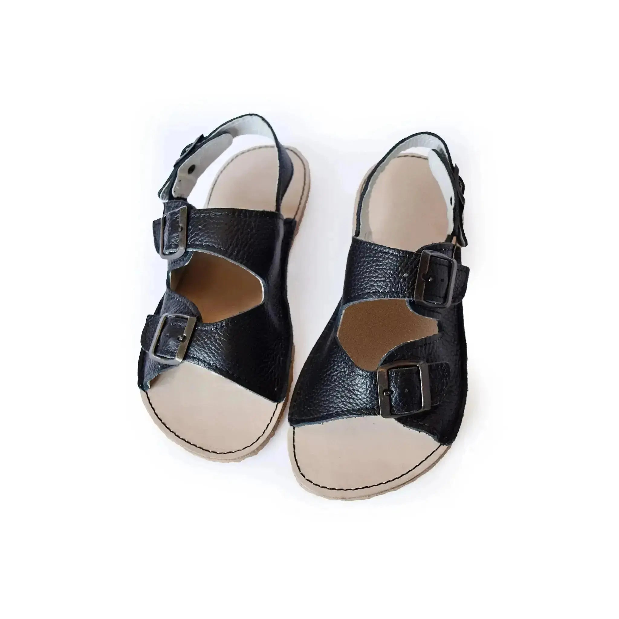 Cacles Barefoot - Cobá Black - Sandalias minimalistas negras para mujer