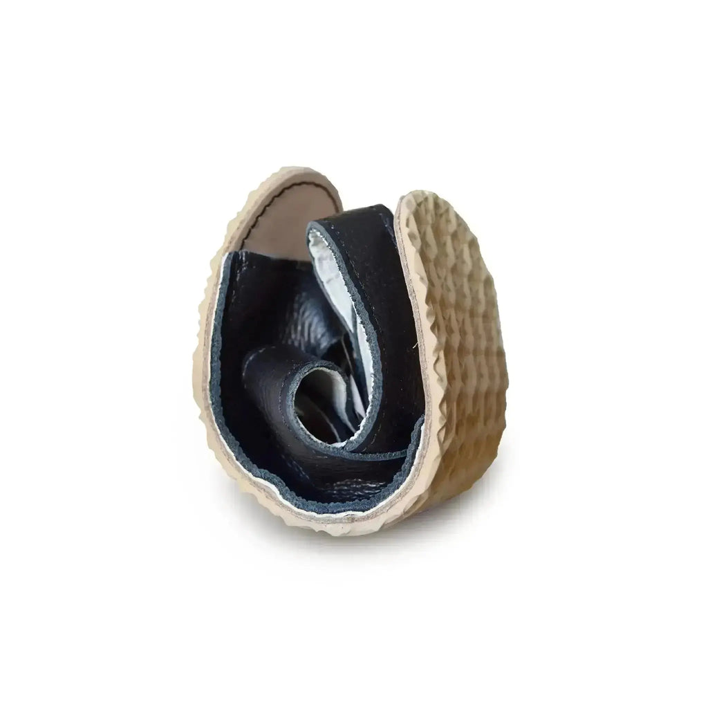 Cacles Barefoot - Cobá Black - Sandalias barefoot negras para mujer negras