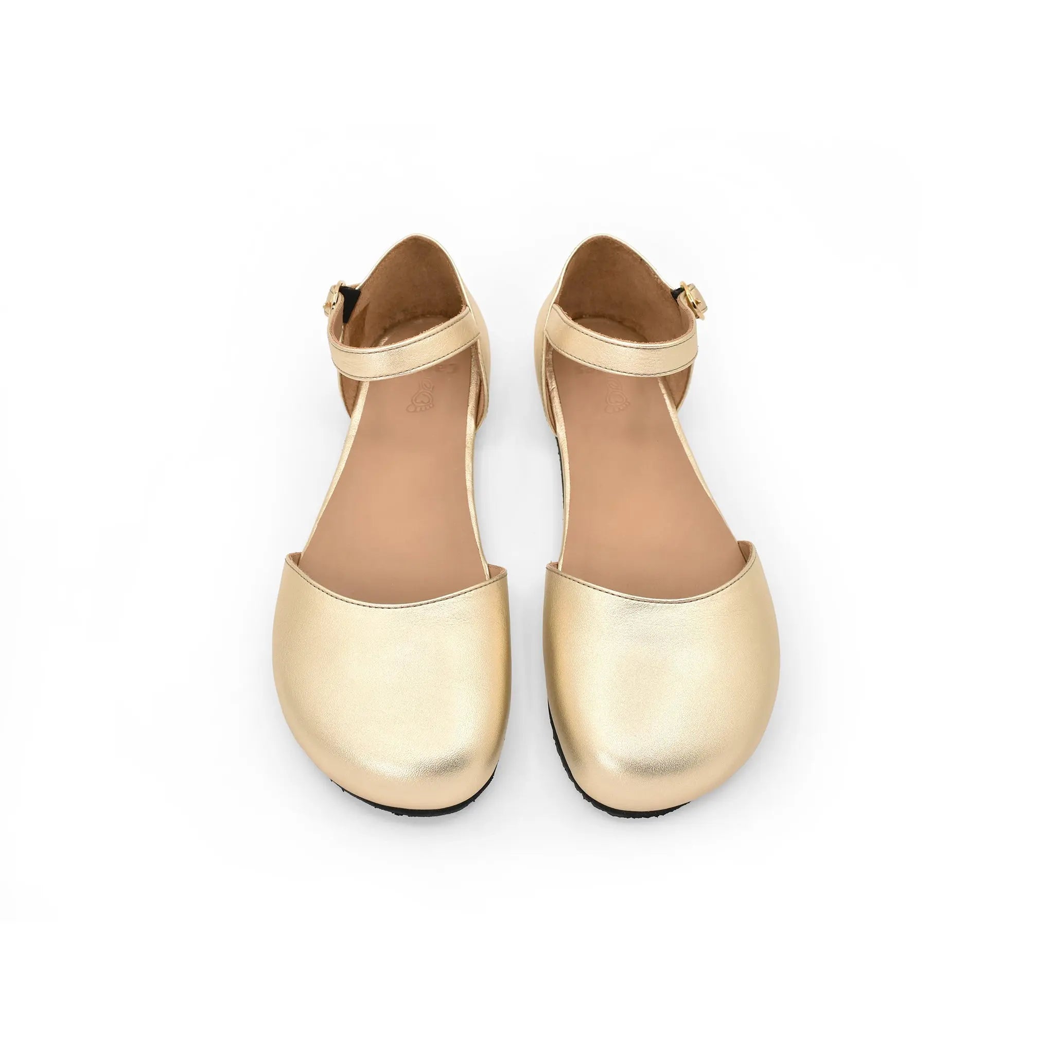 Cacles Barefoot - Tikal 2.0 Gold - Bailarinas barefoot elegantes doradas para mujer
