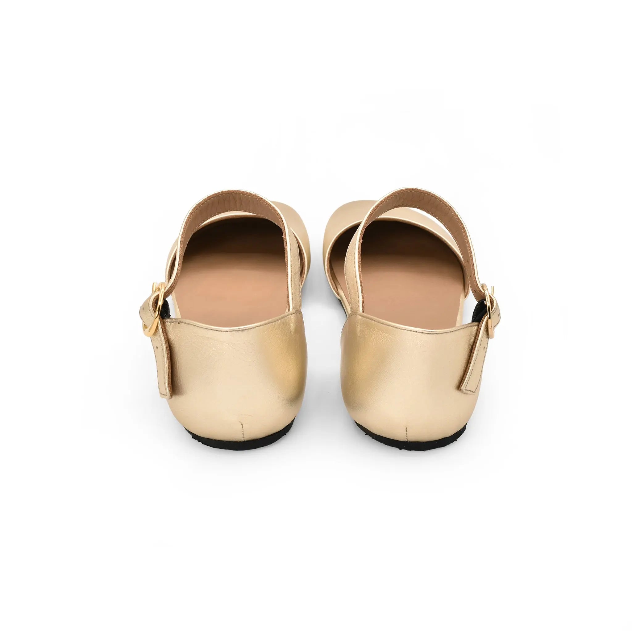 Cacles Barefoot - Tikal 2.0 Gold - Bailarinas barefoot elegantes doradas para mujer
