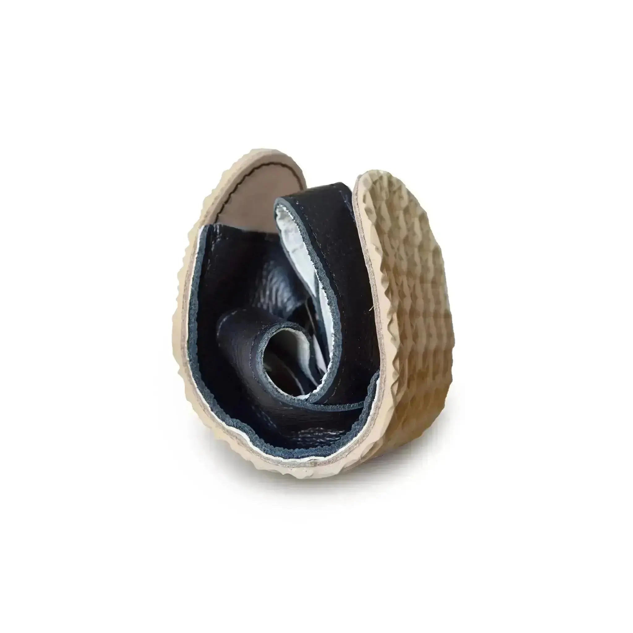 Cacles Barefoot - Cobá Black - Sandalias barefoot negras para mujer negras