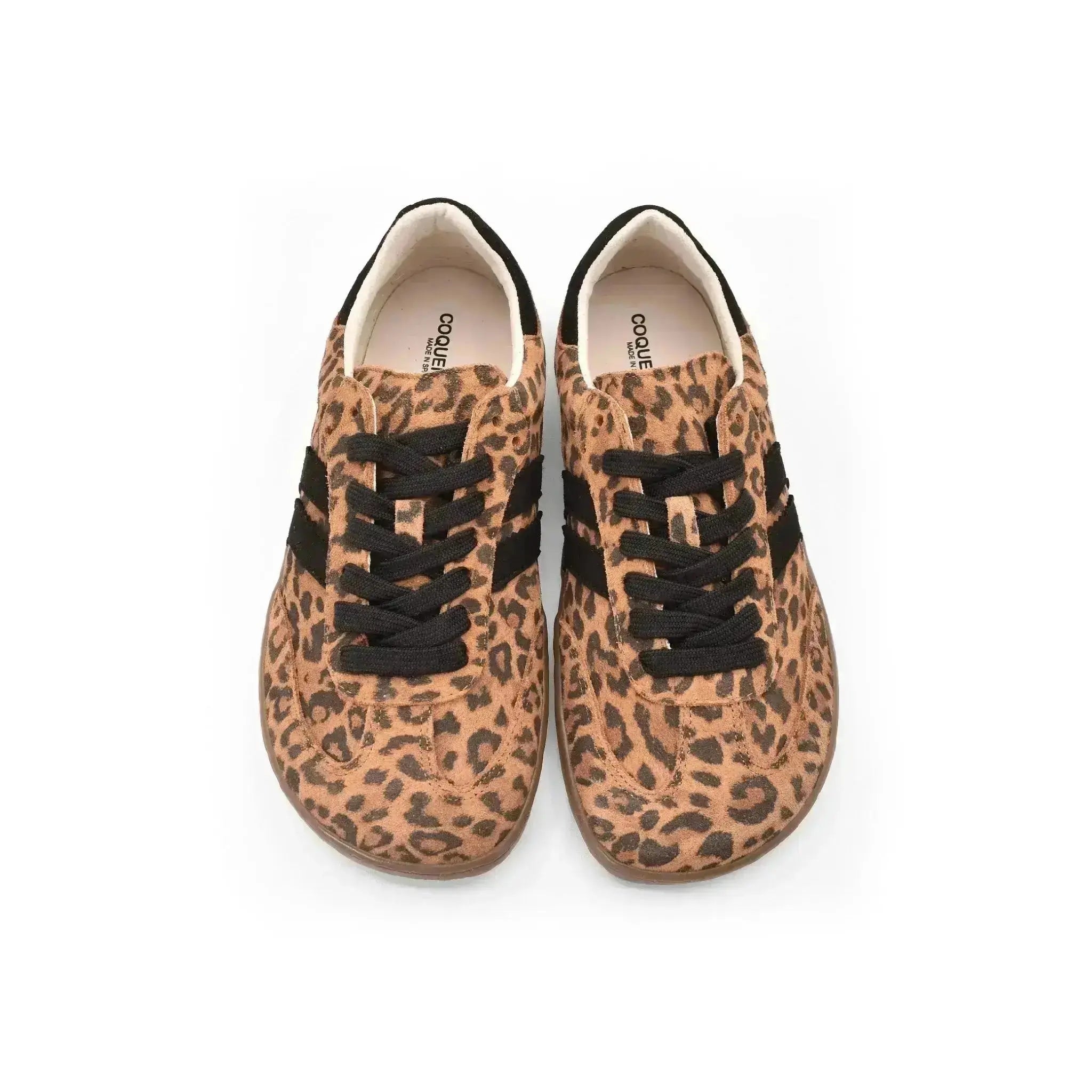 Coqueflex - Whiskey Leopard - Baskets barefoot léopard