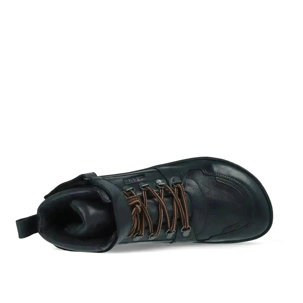 Crave - Glasgow 2.0 Black - botas barefoot con membrana unisex negras