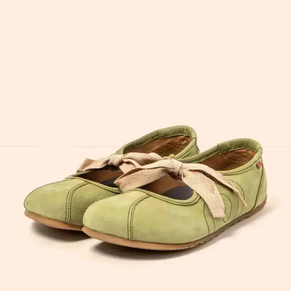 El Naturalista - Ondina Nobuck Liken - Mocassins barefoot à lacets