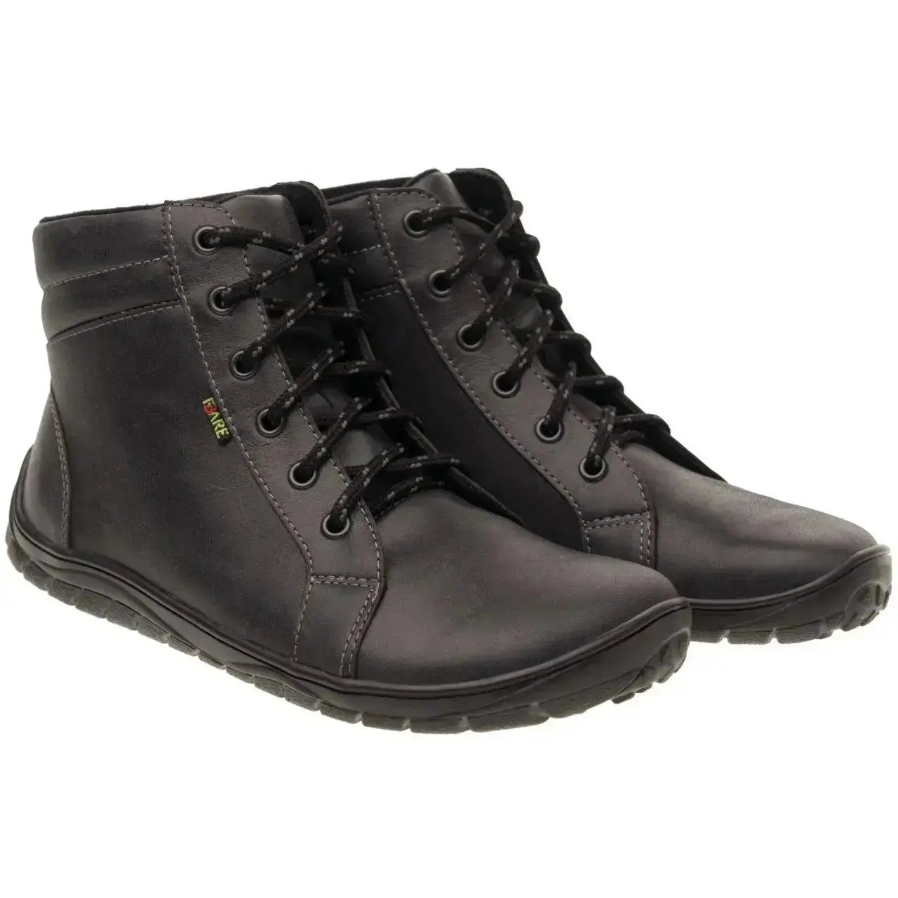 Fare Bare - AVILA All Year Leon Black - Botines barefoot bajos sin forro