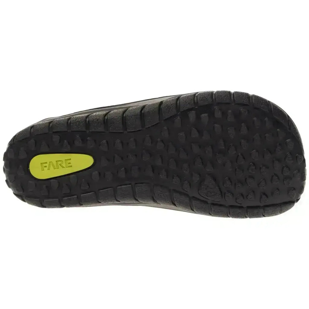 Fare Bare - Aspenky Black - Botines barefoot impermeables calientes unisex negras