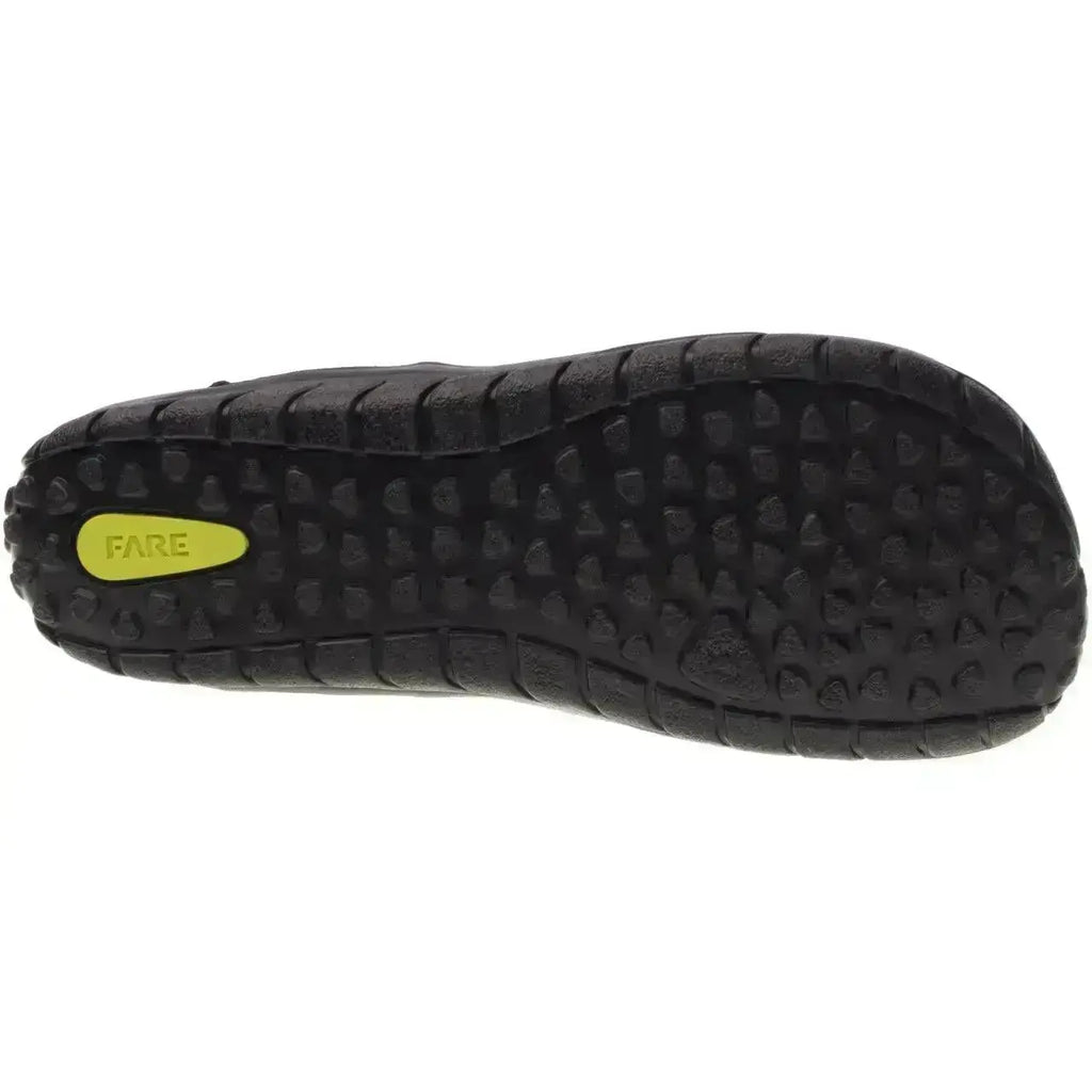 Fare Bare - AVILA Papillon Noir Toutes Saisons - Bottines barefoot basses non doublées