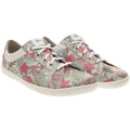 Fare Bare - Elegant Azura Flower - Deportivas barefoot de piel