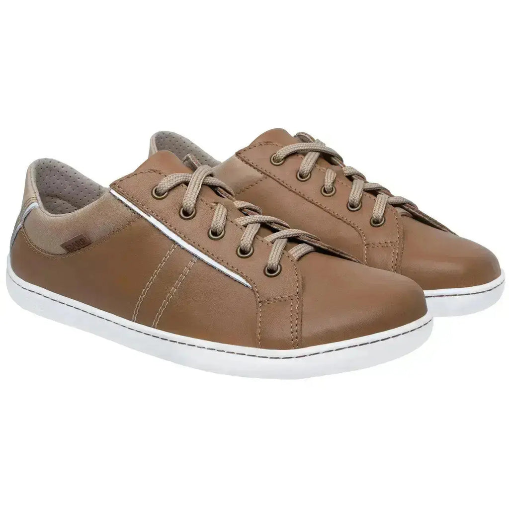 Fare Bare - Elegant Brown - Zapatillas barefoot de piel unisex marrones