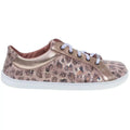 Fare Bare - Fleurs Élégantes Abricot Édition Limitée - Chaussures barefoot en cuir