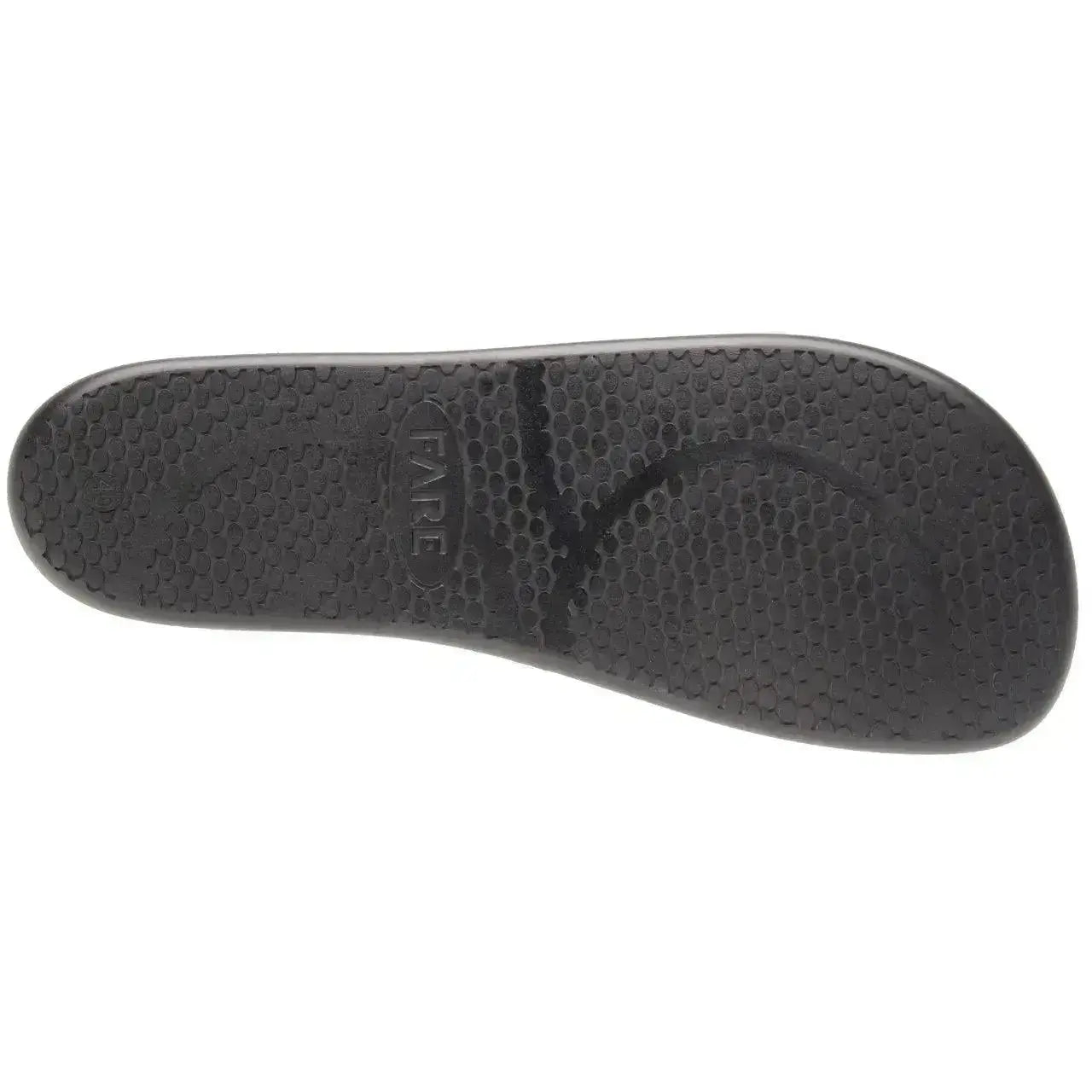 Fare Bare - Lugo Noir Élégant - Chaussures barefoot en cuir
