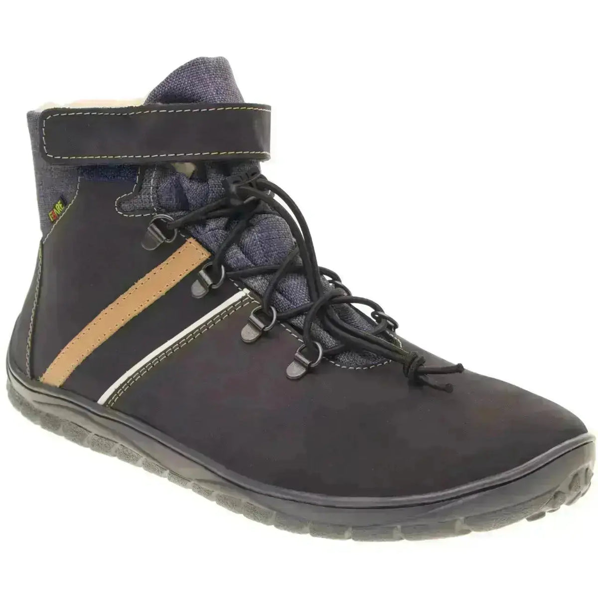 Fare Bare - Fjordky Winter Waterproof Blue - Botines barefoot impermeables calientes unisex