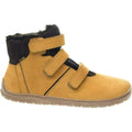 Fare Bare - Fjordky Winter Waterproof Ochre - Botines barefoot impermeables calientes triple velcro