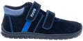 Fare Bare Kids Bergenky Junior Black & Blue - Botines barefoot impermeables infantiles negros  Cacles Barefoot